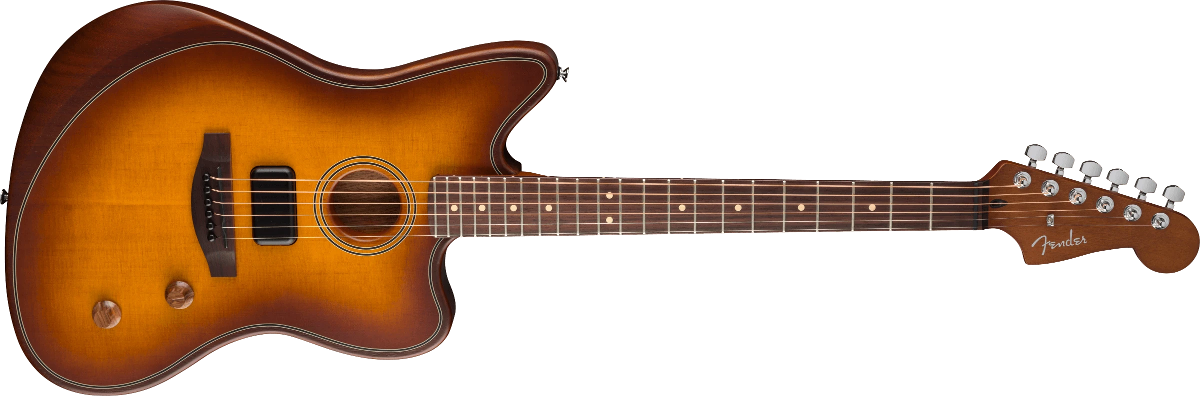 Fender Jazzmaster Acoustasonic Standard honey burst